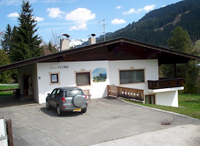 Haus Florie in de zomer